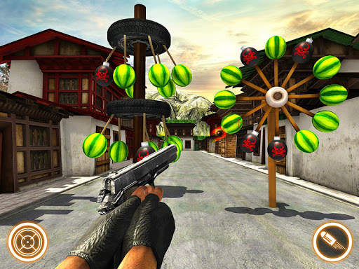 Watermelon shooting game 3D screenshot 8