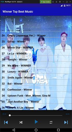 Winner Top Best Music screenshot 2