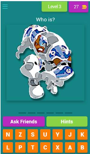 Teen Titans quiz game screenshot 4