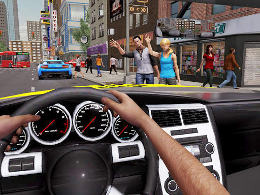 City Taxi Driving Simulator - Free Taxi Games 2021 screenshot 14