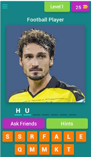 Guess The Football Player screenshot 1