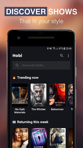 Hobi: TV Series Tracker, Trakt screenshot 3