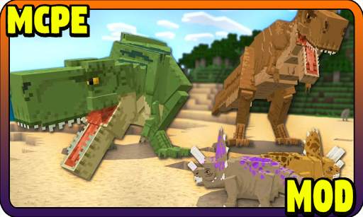 Jurassic Addon Public MCPE - Minecraft Mod screenshot 1