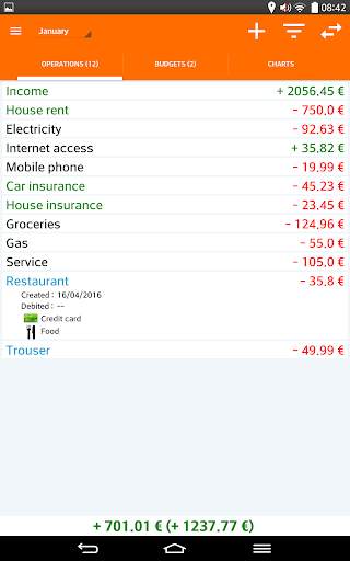 My Budget screenshot 9