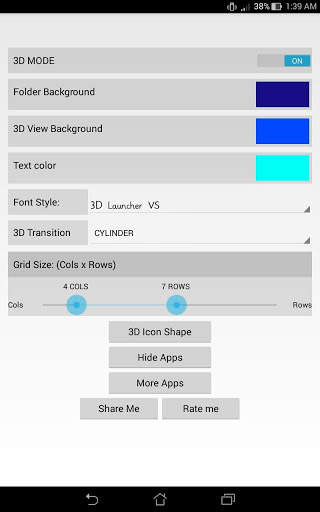 3D LAUNCHER VS screenshot 16