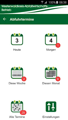 WAB-App screenshot 2