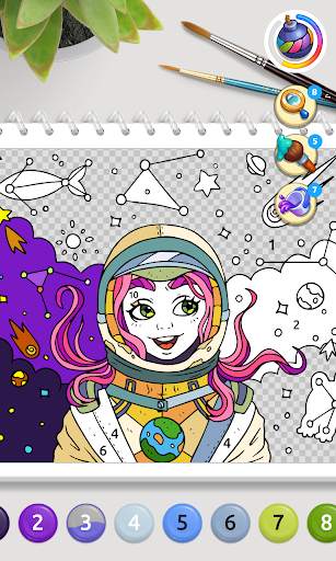 Color Stories: coloring casino & paint art gallery screenshot 4