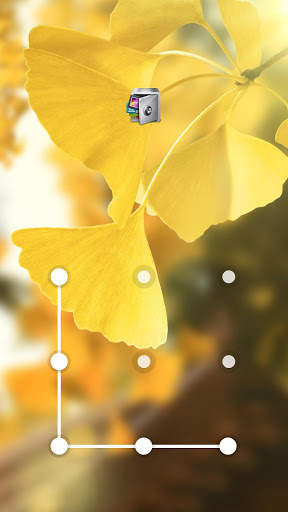 AppLock Live Theme Ginkgo – Paid Theme screenshot 1