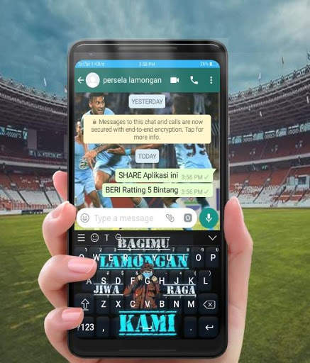 Keyboard Persela स्क्रीनशॉट 4