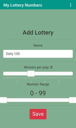 My Lottery Numbers screenshot 3