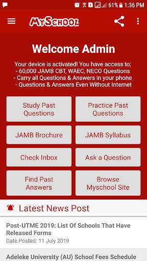JAMB CBT   WAEC Past Questions screenshot 2
