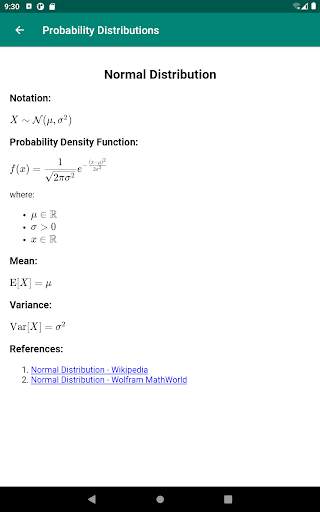 Probability Distributions скриншот 9