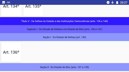 Constituição Federal do Brasil 15 تصوير الشاشة