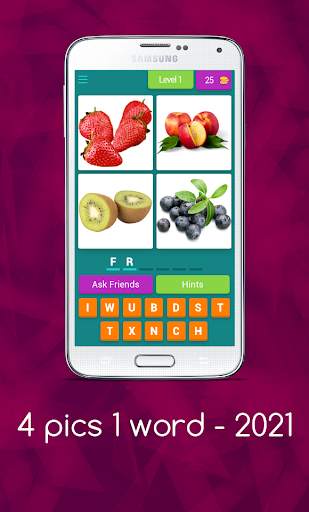 Four Pics One Word: Play Picture Word Games screenshot 1