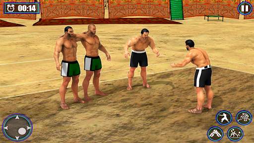 kabaddi fighting 2020 - Pro Kabaddi Wrestling Game screenshot 1