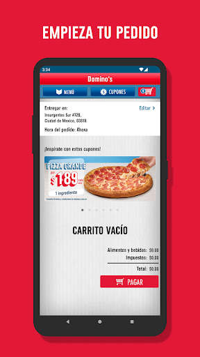 Domino's Pizza México screenshot 4