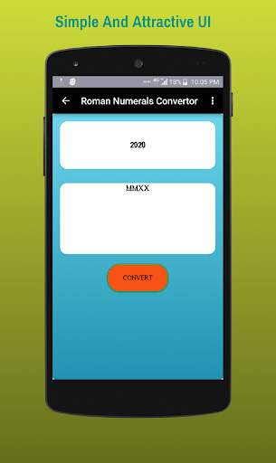Roman Numerals convertor скриншот 2
