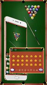 Snooker Keyboard Theme screenshot 3