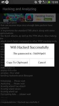 Password WIFI HACKER PRANK screenshot 5