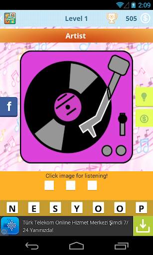 Guess Music Artist Song screenshot 1
