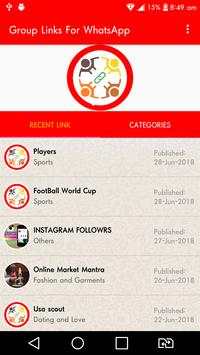 Group Links For Whatsapp 2018 screenshot 2
