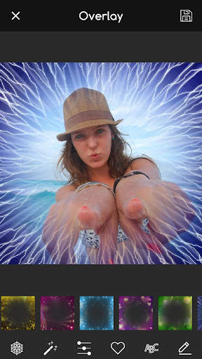 Overlay Glitter Sparkle Photo Effects App screenshot 2