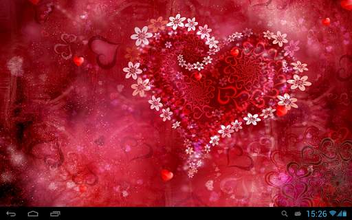 Romantic Live Wallpaper screenshot 6