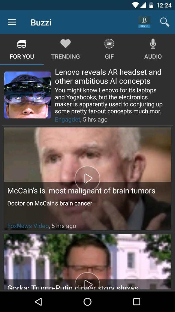 Buzzi screenshot 1