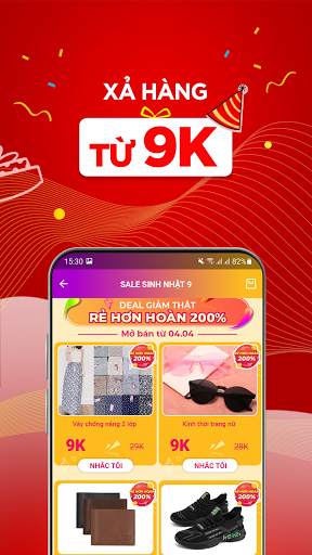 Sendo: Sale Sinh Nhật Đại Giảm Giá Toàn Sàn screenshot 3