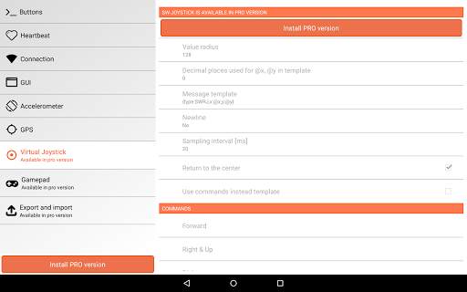 Wifi Device Control Free - To control robots! screenshot 20