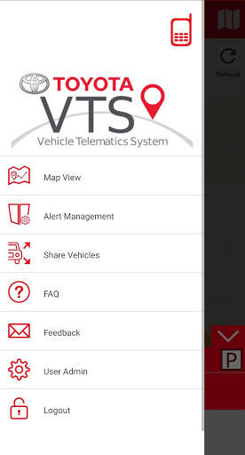 Toyota VTS screenshot 2