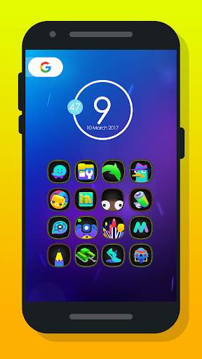 Mee Dark - Icon Pack screenshot 3