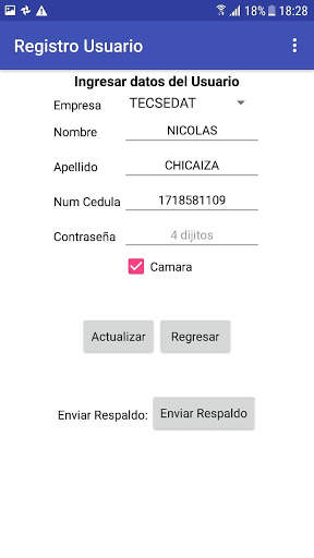 Sistema para Reconexiones SAP 4 تصوير الشاشة