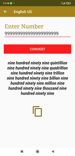 Number to word screenshot 3