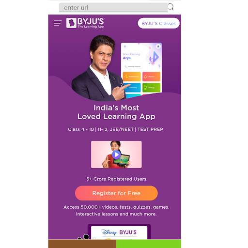 Browser app screenshot 7