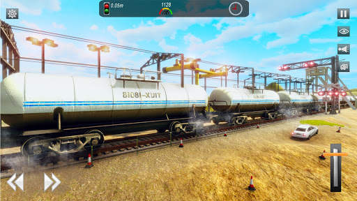 Oil Tanker Transporter Game: Pro Oil Train Driving screenshot 1