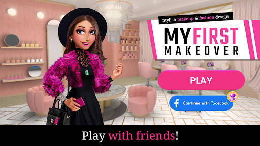 My First Makeover: Stylish makeup & fashion design screenshot 1