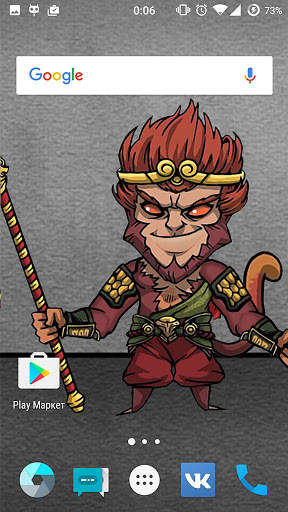 Monkey King Live Wallpaper 2 تصوير الشاشة