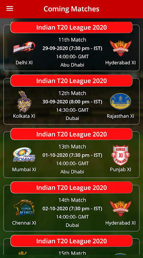 Cric Score screenshot 2