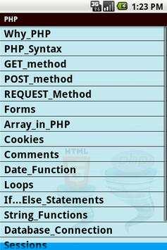 Html5 & Php Tutorial скриншот 7