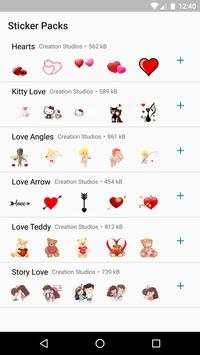 Love Romance Stickers For WhatsApp - WAStickersApp screenshot 1