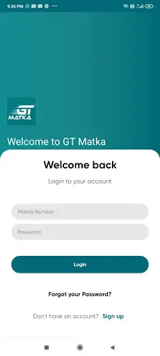 GT Matka- Online Matka Play 2 تصوير الشاشة