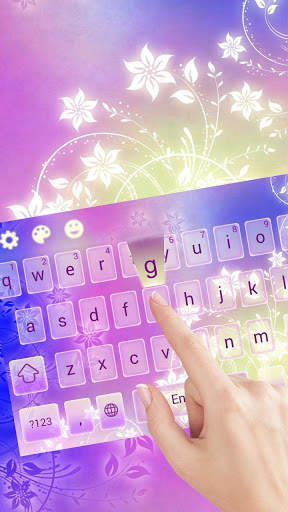 Floral Abstract-Keyboard स्क्रीनशॉट 4