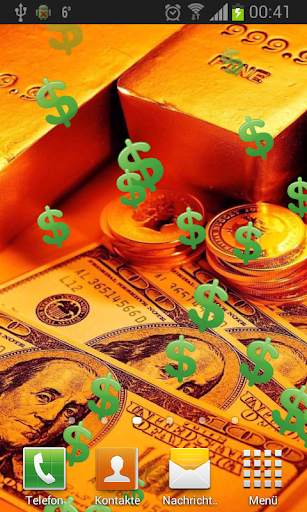 Money and gold Live wallpaper screenshot 1
