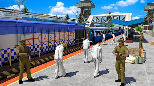 Indian Police Train Simulator screenshot 1