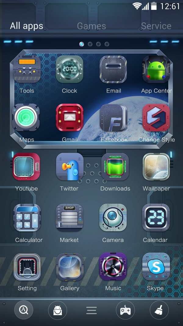 Universe GO Launcher Theme screenshot 2