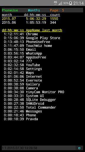 AppUseFree Show App Usage Time screenshot 5