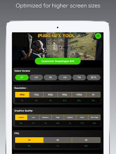 GFX Tool Ultimate for PUBG with Game Booster screenshot 6