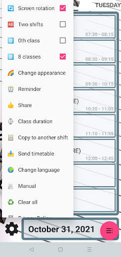 My Grades - School Timetable screenshot 8