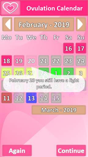 Ovulation Calendar App screenshot 6